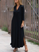 Chic Long Slimming Dress for Effortless Style