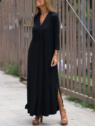 Chic Long Slimming Dress for Women