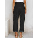 Chic Straight Corduroy Trousers for Everyday Wear
