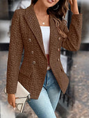 Chic Double-Breasted Blazer for Sophisticated Style