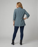 Chic Double-Breasted Blazer with Stylish Cuffs