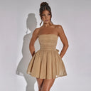 Chic Dress with Oversized Bow Detail