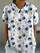 Floral Print Blouse for Stylish Fashion