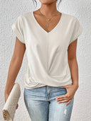 Stylish Women's Short-Sleeve Tee in Trendy Colors