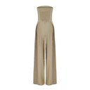 Chic Strapless Wide-Leg Jumpsuit for Any Occasion