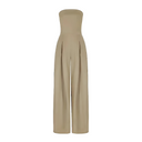 Chic Strapless Wide-Leg Jumpsuit for Any Occasion