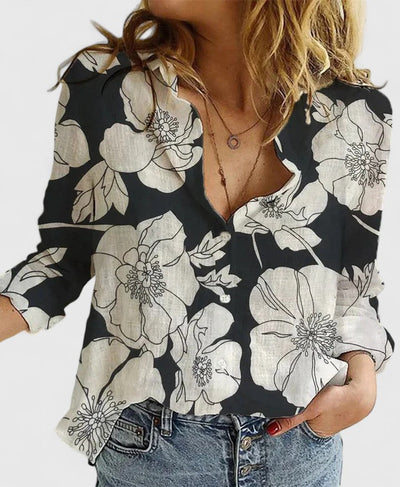 Elena | Chic Blouse for Office & Evening Wear