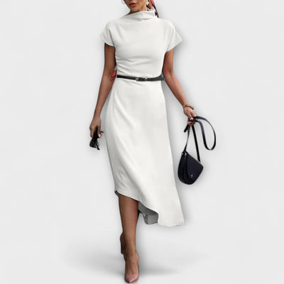 Amelia - Chic Asymmetrical Urban Dress for Any Occasion