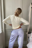 Striped Elastic Waist Pants for Effortless Style