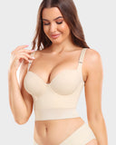 ContourFit™ Longline Push-Up Shapewear Bra