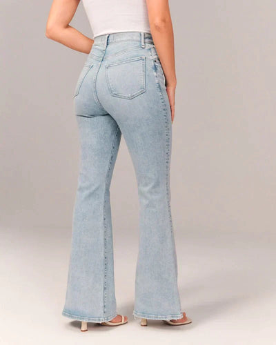 Shaping Bootcut Jeans for Effortless Style