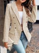 Chic Double-Breasted Blazer for Sophisticated Style