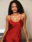 Ice Silk Nightgown for Effortless Elegance