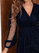 Balloon Sleeve Mini Dress for Chic Style