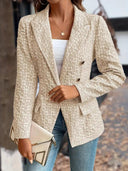 Chic Double-Breasted Blazer for Sophisticated Style