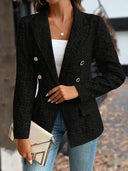 Chic Double-Breasted Blazer for Sophisticated Style