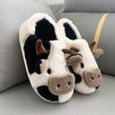 Cozy Plush Animal House Slippers