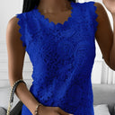 Chic Sleeveless Lace Blouse for All Occasions