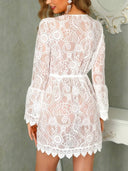 Alluring Lace Mini Dress for Night Out
