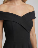 Chic Off-Shoulder Long Catwalk Evening Dress