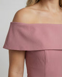 Elegant Satin Strapless Dress for Celebrations
