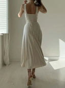 Organic Bamboo Midi Dress for Effortless Style