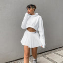 College Chic Pleated Skirt Fashion