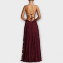 Floral Lace Maxi Dress for Special Occasions