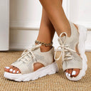Orthopedic Platform Sandals for All-Day Comfort
