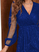 Balloon Sleeve Mini Dress for Chic Style