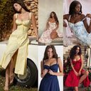 Chic Summer Bustier Dress for Women