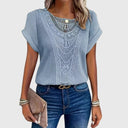 Chic Ibiza-Inspired Pearl Blouse for Every Occasion