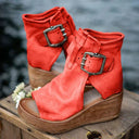 Chic Bohemian Wedge Sandals for Women