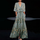 Elegant Summer Maxi Dress for Festive Occasions