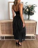 Women's Ruffled Midi Skirt for Stylish Looks