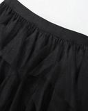 Women's Ruffled Midi Skirt for Stylish Looks