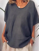 Chic Women's Oversized White T-Shirt