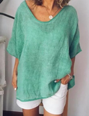 Chic Women's Oversized White T-Shirt