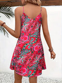 Vacation-Ready Sleeveless Cami Dress