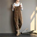 Velvet Retro Dungarees for Spring Style