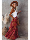 Vintage Bohemian Maxi Skirt for Boho Style