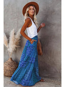 Vintage Bohemian Maxi Skirt for Boho Style