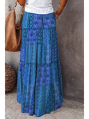 Vintage Bohemian Maxi Skirt for Boho Style