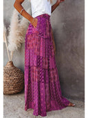 Vintage Bohemian Maxi Skirt for Boho Style