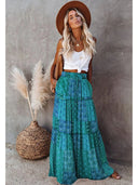 Vintage Bohemian Maxi Skirt for Boho Style