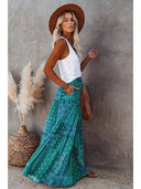 Vintage Bohemian Maxi Skirt for Boho Style