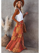 Vintage Bohemian Maxi Skirt for Boho Style