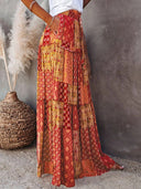 Vintage Bohemian Maxi Skirt for Boho Style