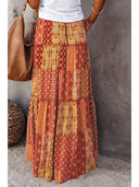 Vintage Bohemian Maxi Skirt for Boho Style