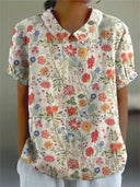 Floral Print Blouse for Stylish Fashion